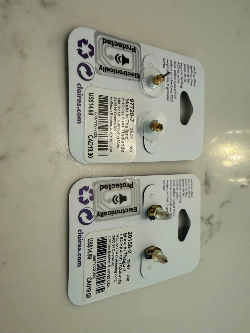 Claires pair claire